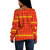 Tigray Off Shoulder Sweatshirt Christmas Coat of Arms