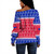 Haiti Off Shoulder Sweatshirt Christmas Coat of Arms