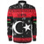Libya Long Sleeve Shirt Christmas Style Pattern