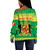 Republic of the Congo Off Shoulder Sweatshirt Christmas Style Pattern