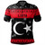 Libya Polo Shirt Christmas Style Pattern