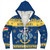 Seychelles Sherpa Hoodie Christmas Style Pattern