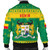 Benin Bomber Jacket Christmas Style Pattern