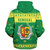 Senegal Sherpa Hoodie Christmas Style Pattern