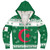 Algeria Sherpa Hoodie Christmas Style Pattern