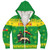 Ethiopia Sherpa Hoodie Christmas Style Pattern