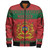 Morocco Zipper Bomber Jacket Christmas Style Pattern