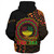 Kwanzaa Sherpa Hoodie Happy Kwanzaa Pattern
