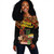 Kwanzaa Off Shoulder Sweatshirt Seven Principles Of Kwanzaa
