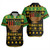 Kwanzaa Short Sleeve Shirt Happy Kwanzaa Symbols Design