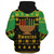 Kwanzaa Sherpa Hoodie Happy Kwanzaa Symbols Design