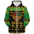 Kwanzaa Sherpa Hoodie Happy Kwanzaa Symbols Design
