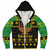 Kwanzaa Sherpa Hoodie Happy Kwanzaa Symbols Design