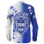 Zeta Phi Beta Long Sleeve Shirt Paint Stain Style