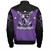 Kappa Lambda Chi Zipper Bomber Jacket Arrow Style