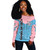 Gamma Phi Delta Off Shoulder Sweatshirt Arrow Style