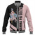 Gamma Phi Delta Baseball Jacket Half Concept