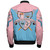 Gamma Phi Delta Zipper Bomber Jacket Arrow Style