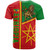 Ethiopia T-Shirt Flag Traditional Half Style