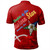 Order of the Eastern Star Polo Shirt Red Rose Flower