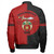 Prince Hall Shriners Zipper Bomber Jacket Noble Half Circle