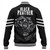 Pan-African Baseball Jacket Black Panther With Map Africa