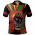 Pan-African Polo Shirt Black Power Breaking Chains