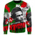 Pan-African Sweatshirt Huey P. Newton Collage By Surrendering To The Revolution