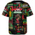 Pan-African Baseball Shirt The Black Power Make Racist Afraid Again