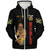 Prince Hall Shriners Sherpa Hoodie Custom Noble Pharaoh King Walking