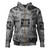 Pan-African Hoodie Power To The People Background Grunge