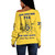 Prince Hall Freemasonry Off Shoulder Sweatshirt Custom PHA 357 Walking