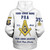 Prince Hall Freemasonry Sherpa Hoodie Custom PHA 357 Walking