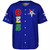 Order of the Eastern Star Baseball Shirt Letter Stars Blue