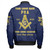 Prince Hall Freemasonry Zipper Bomber Jacket Custom PHA 357 Walking