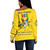 Order of the Eastern Star Off Shoulder Sweatshirt Custom OES Sistar Walking