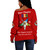 Order of the Eastern Star Off Shoulder Sweatshirt Custom OES Sistar Walking