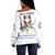 Order of the Eastern Star Off Shoulder Sweatshirt Custom OES Sistar Walking