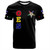 Order of the Eastern Star T-Shirt Letter Stars Black