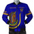 Prince Hall Shriners Bomber Jacket Custom DOI Daughter of Isis Style Blue