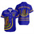 Prince Hall Shriners Short Sleeve Shirt Custom DOI Daughter of Isis Style Blue