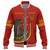 Prince Hall Shriners Baseball Jacket Custom DOI Daughter of Isis Style Red