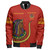 Prince Hall Shriners Zipper Bomber Jacket Custom DOI Daughter of Isis Style Red