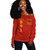 Prince Hall Shriners Off Shoulder Sweatshirt Custom DOI Daughter Simple Style Red