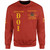 Prince Hall Shriners Sweatshirt Custom DOI Daughter Simple Style Red