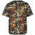 Prince Hall Shriners Baseball Shirt Custom AEAONMS With Malta Cross Camouflage