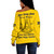 Prince Hall Freemasonry Off Shoulder Sweatshirt Custom PHA Past Master Ver.1
