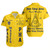 Prince Hall Freemasonry Short Sleeve Shirt Custom PHA Past Master Ver.1 Yellow