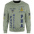 Prince Hall Freemasonry Sweatshirt Custom PHA Past Master Ver.1 Dark Green