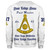 Prince Hall Freemasonry Sweatshirt Custom PHA Past Master Ver.1
